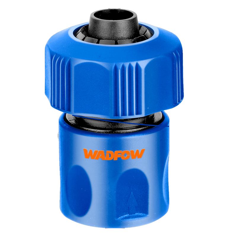 Wadfow 3/4\" Plastic Hose Quick Connector With Water-Stop Function - WQC2E34