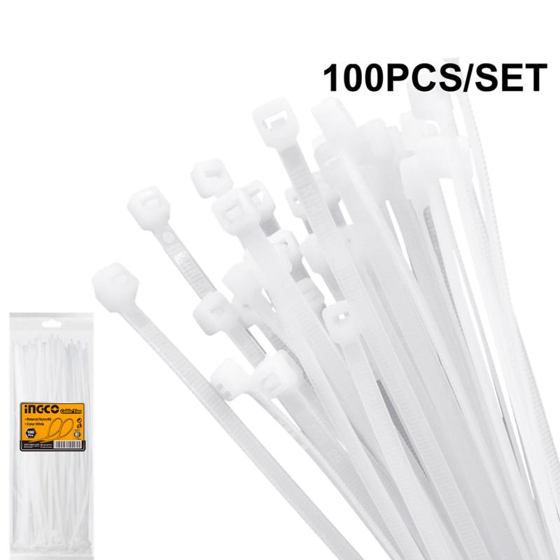 Ingco 100 Pieces Cable Ties - HCT3002