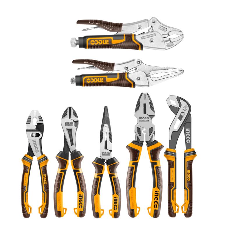 Ingco 7 Pieces Pliers Set - COS23036