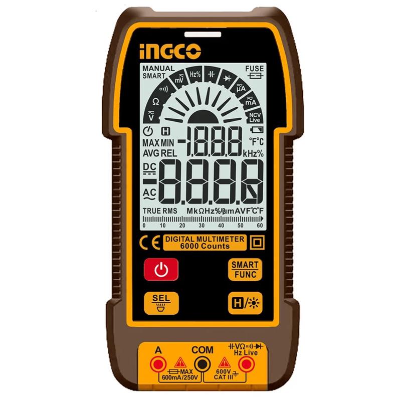 Ingco Digital Electric Multimeter - DM16004