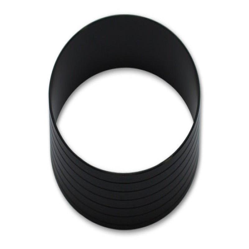 Vibrant HD Aluminum Union Sleeve for 2in OD Tubing - Hard Anodized Black (VIB12563)