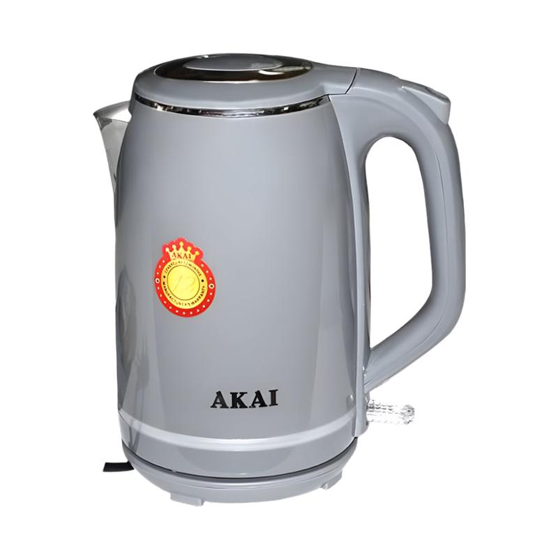 Akai Grey Cordless Electric Kettle 1.8L 1800W - EK029A-18GE