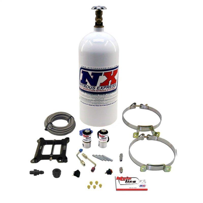 Nitrous Express Mainline Carb Nitrous Kit w/10lb Bottle (NEXML1000)