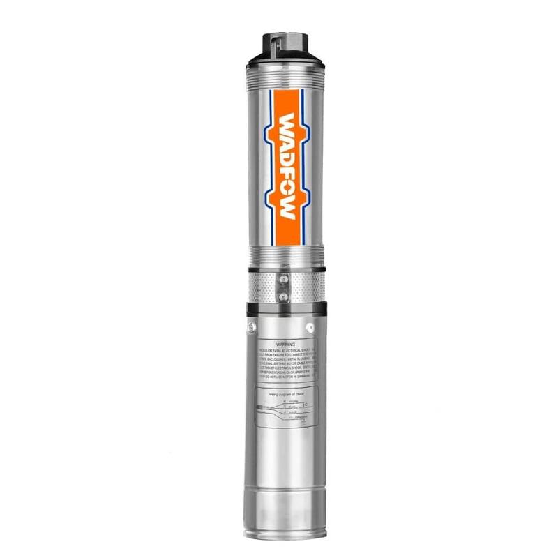 Wadfow 4\" Stainless Steel Deep Well Pump 0.5HP - WWPDA01