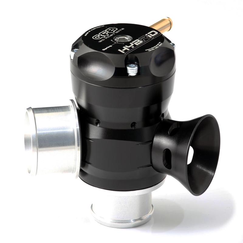 Go Fast Bits Mitsubishi EVO I-X 33mm Inlet, 33mm Outlet Hybrid Dual Outlet Blow-Off Valve (GFBT9233)