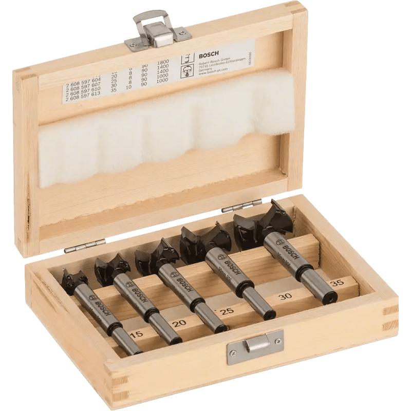 Bosch 5 Pieces Tungsten Carbide Hinge Cutting Bit - 2607018750