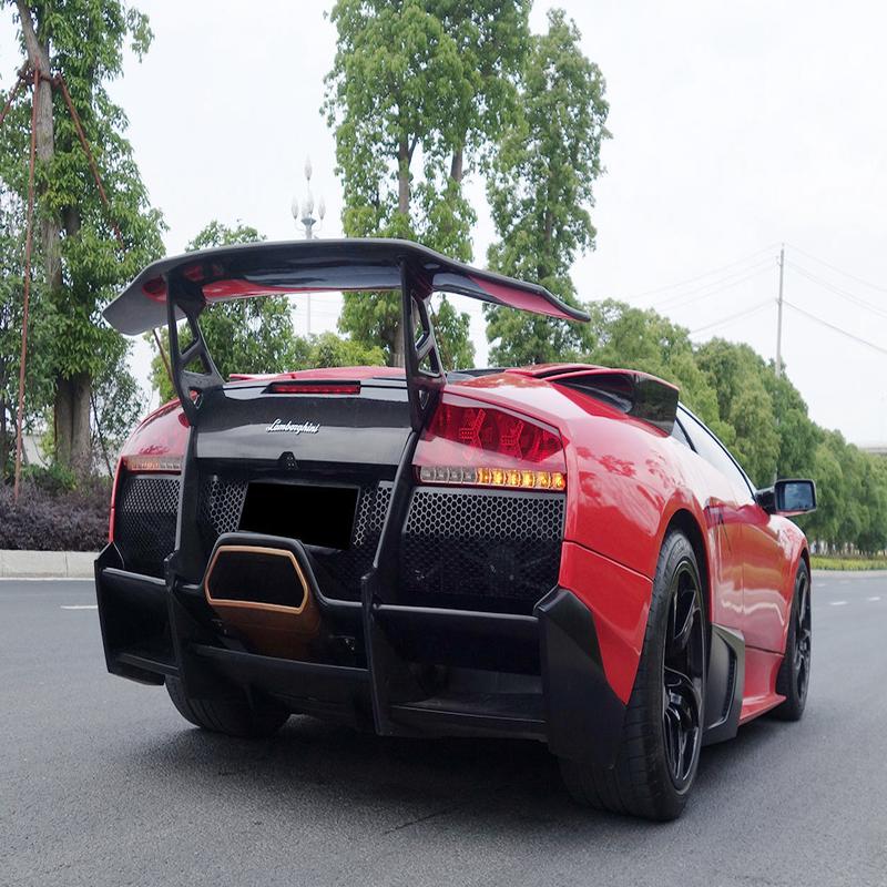 DarwinPRO 2001-2010 Lamborghini Murcielago SV Style Rear Bumper & Wing
