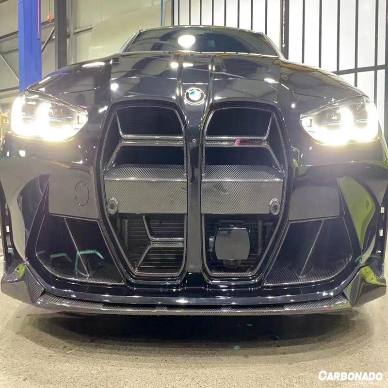 DarwinPRO 2021-UP BMW M3 G80 M4 G82 G83 CSL Style DRY Carbon Fiber Grille (FOR ACC CAR)