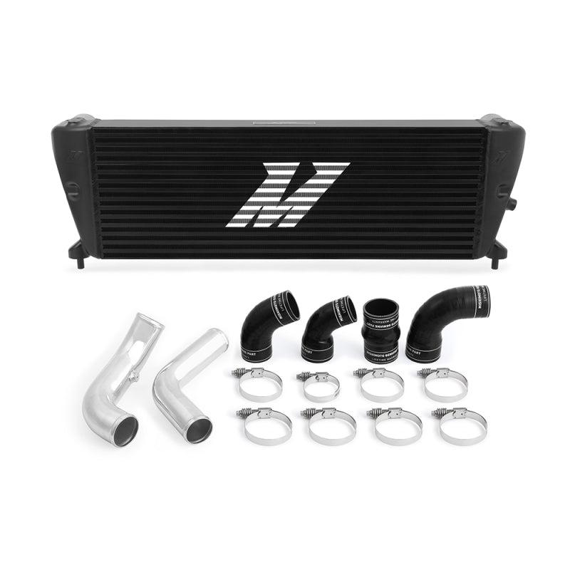 Mishimoto Ford Ranger 3.2L Diesel Intercooler Kit 2011+ Black w/ Polished Pipes