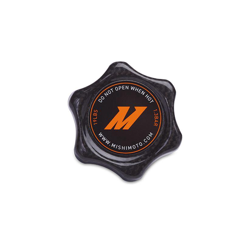 1.3 Bar Carbon Fiber Radiator Cap Small (Import) Mishimoto