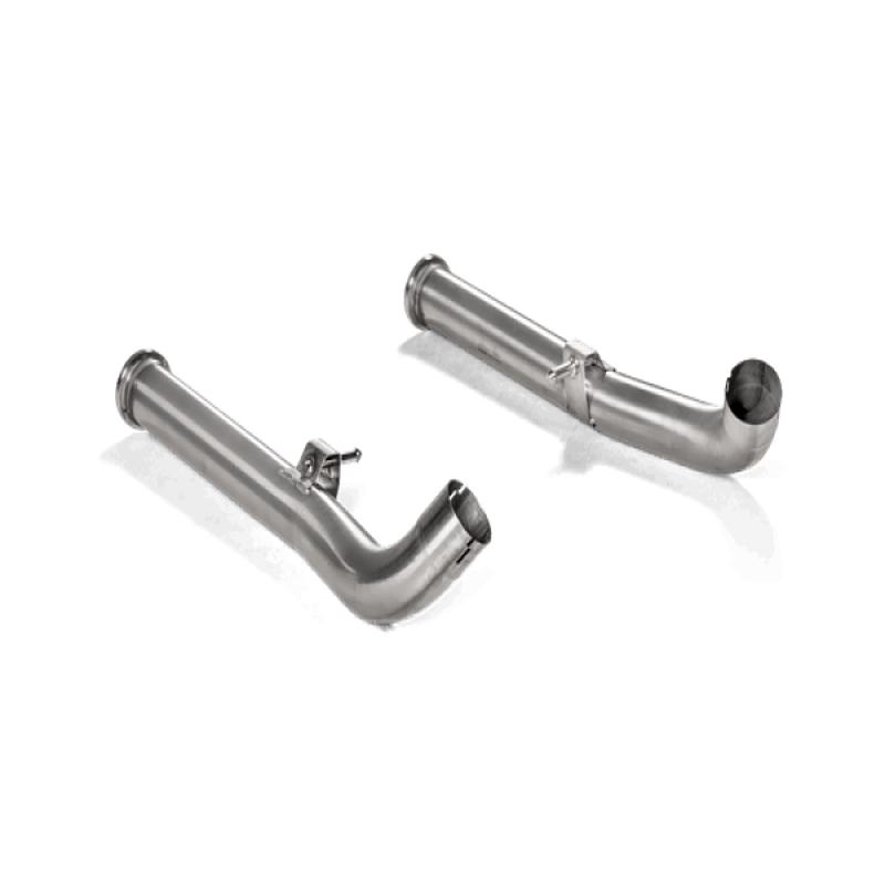 Akrapovic 2019 Mercedes-Benz G63 AMG Link Pipe Set for OPF/GPF (SS) (AKRL-ME/SS/1)