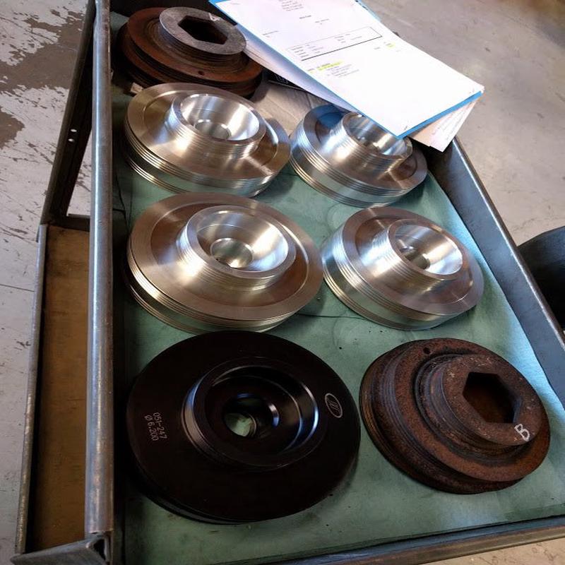 ColorFittings Jackson Racing JRSC D16/M45 Offset Crank Pulley (3 rib setups)