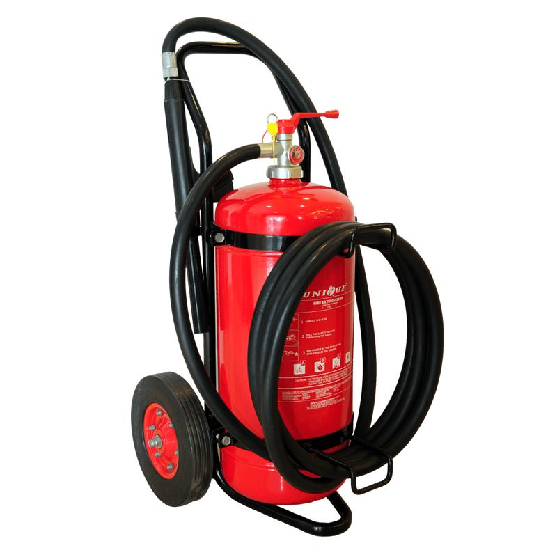 Lords 90% Multi-Use Dry Powder Mobile Trolley Extinguisher 25kg